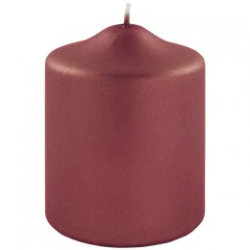 Bordeaux Metallic Candle 10cm Bordeaux Metallic Candle 10cm